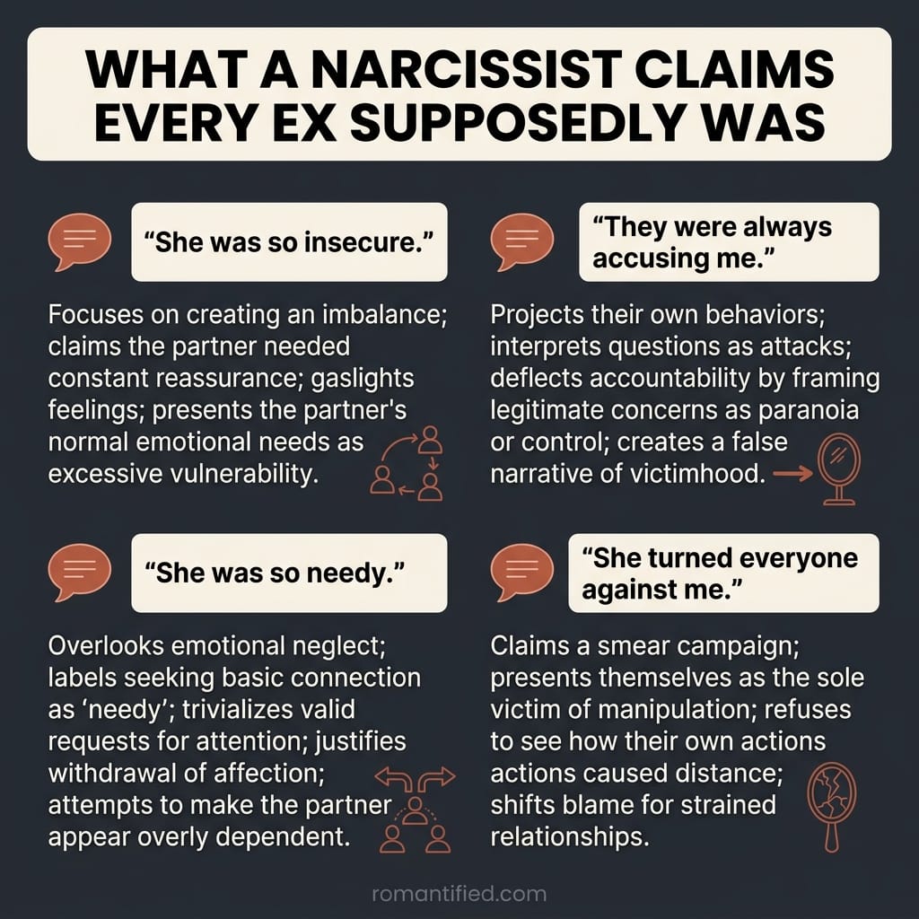What the narcissist really means when they trash their ex
