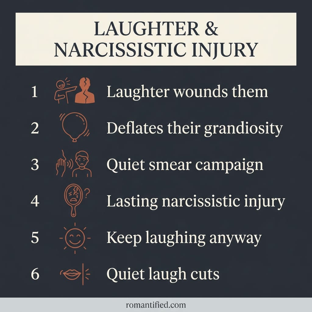 Why laughing at a narcissist is so dangerous