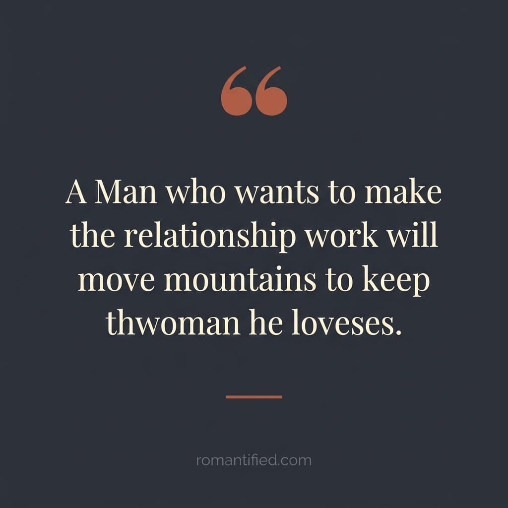 Quote card about moving mountains to keep love