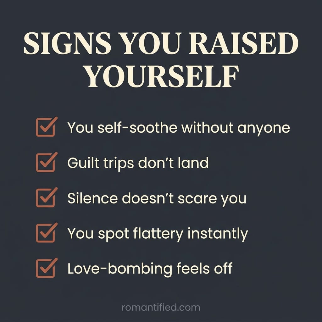 A checklist of the inner strengths a self-raised person carries