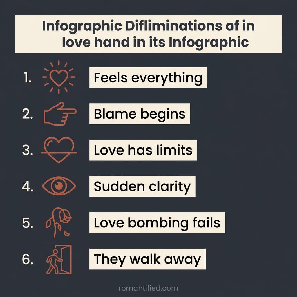 Overview of how a super empath stops loving a narcissist