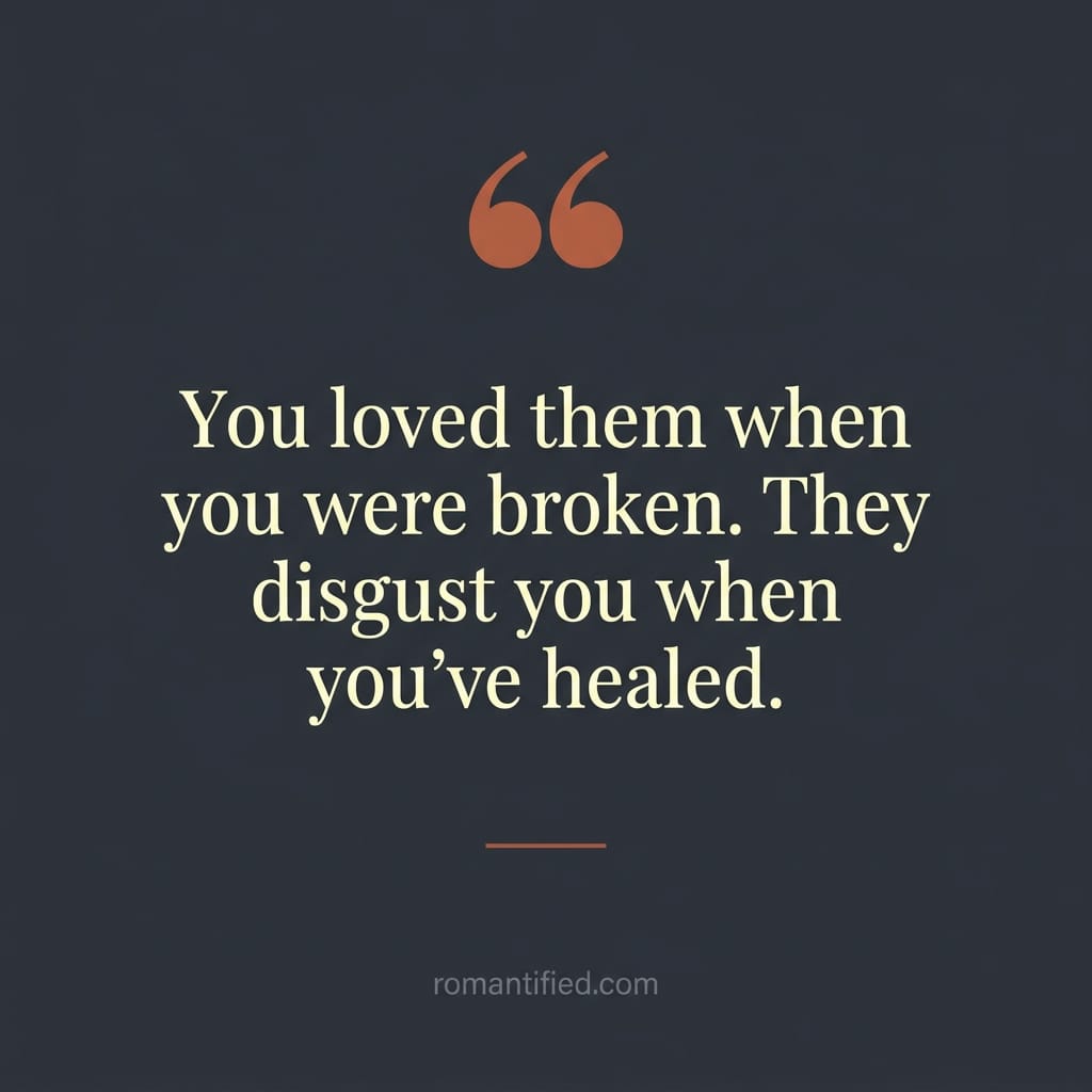 Quote card about an empath who has healed