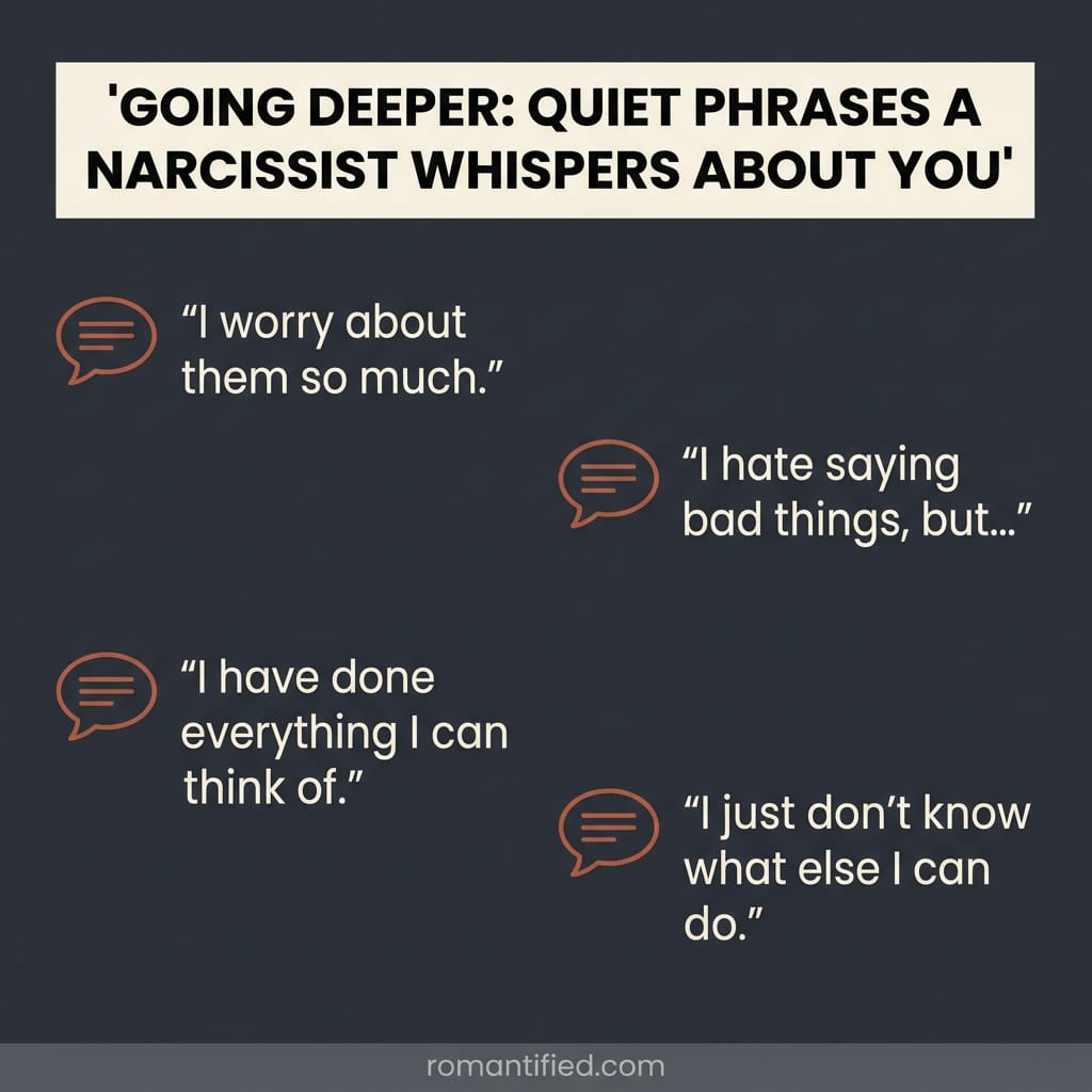 What the narcissist leaves out of the story