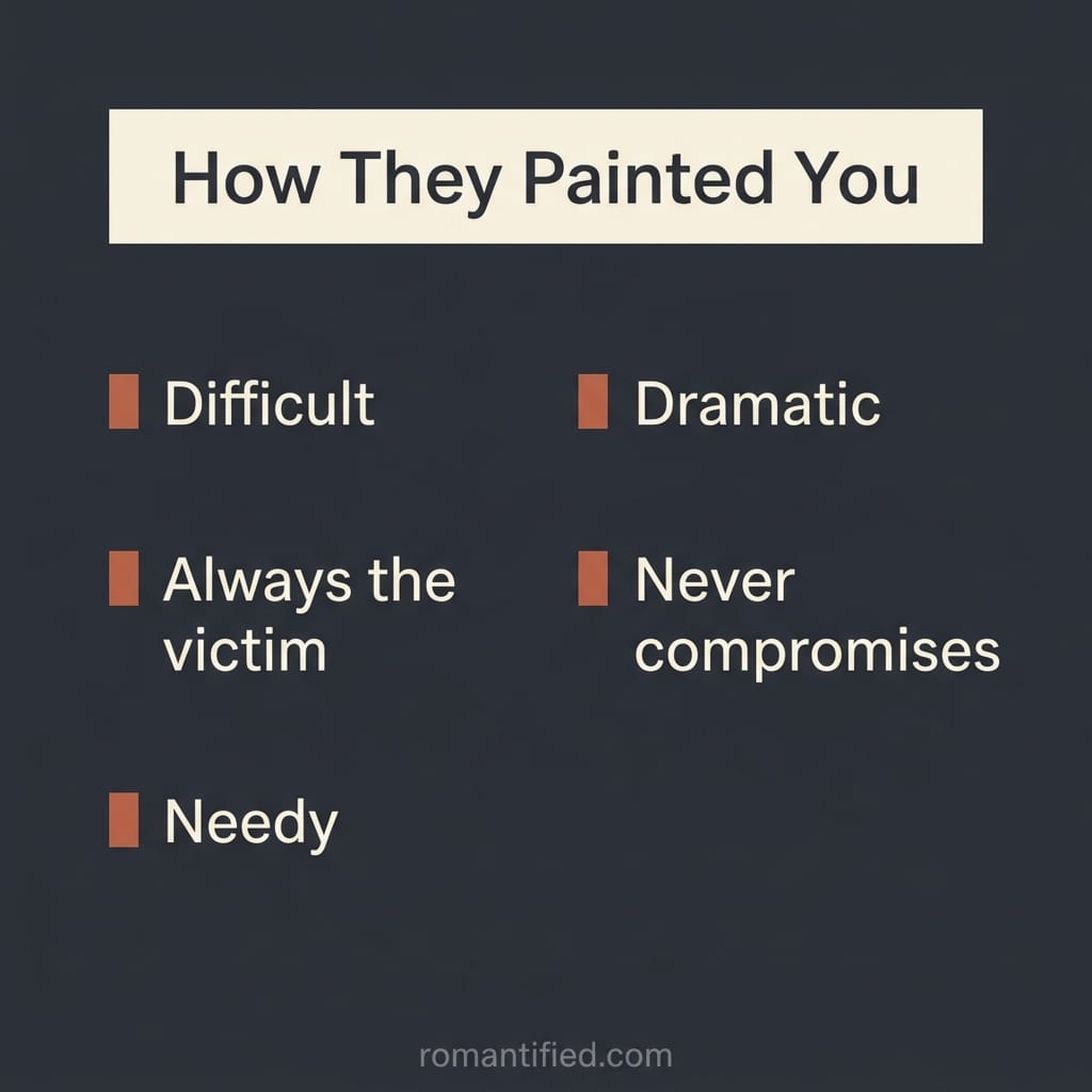 The false version of you the narcissist sells to your family