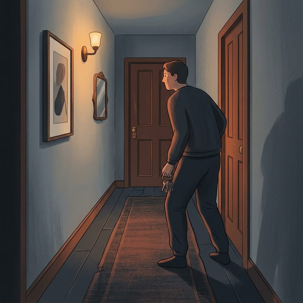 A survivor remembering the hypervigilance they lived with in the past
